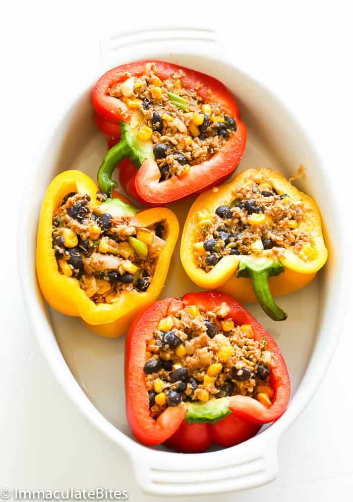 Quinoa Stuffed Bell Peppers