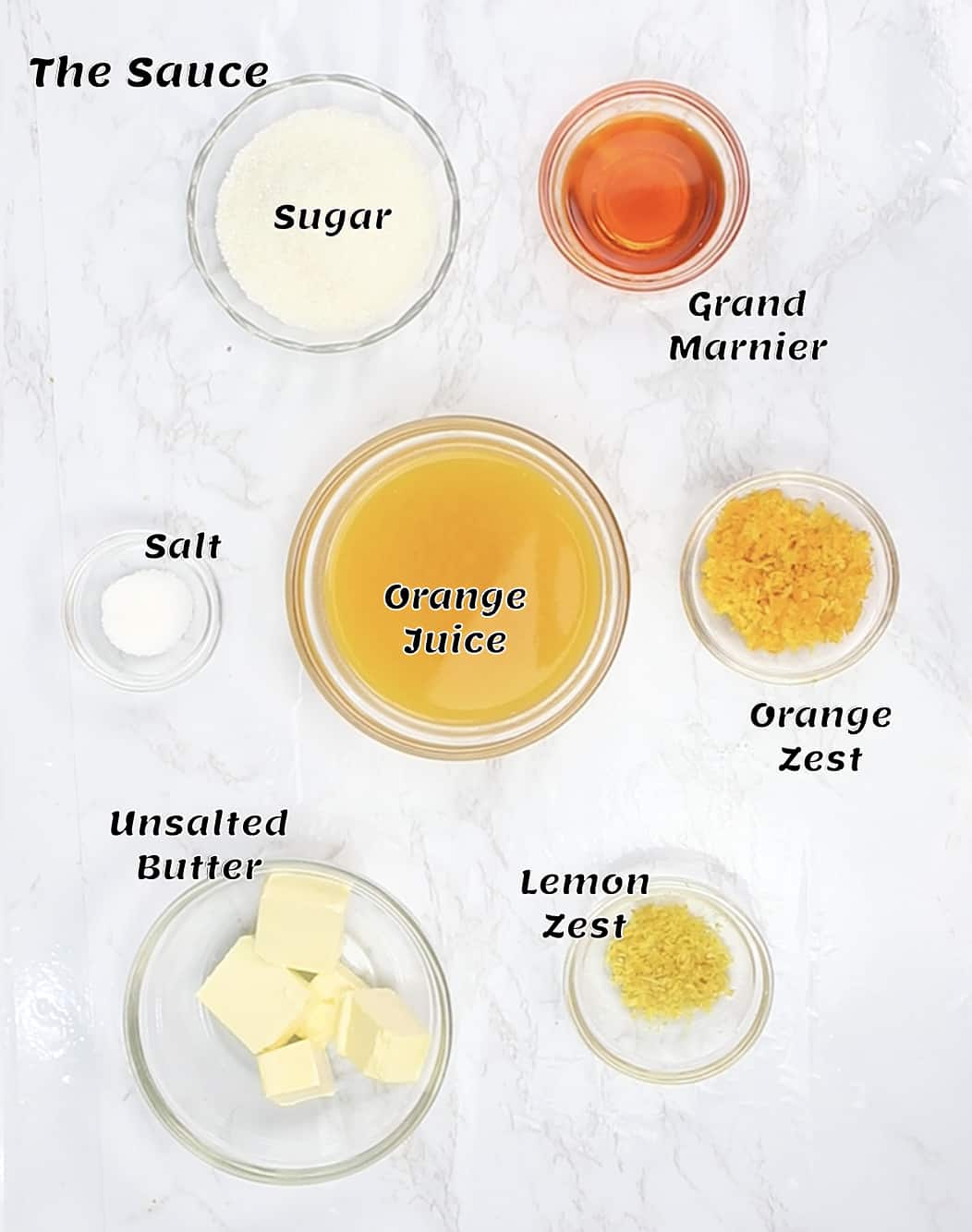 Sauce ingredients