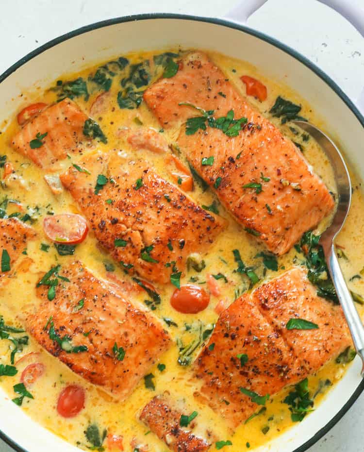 Creamy Tuscan Salmon