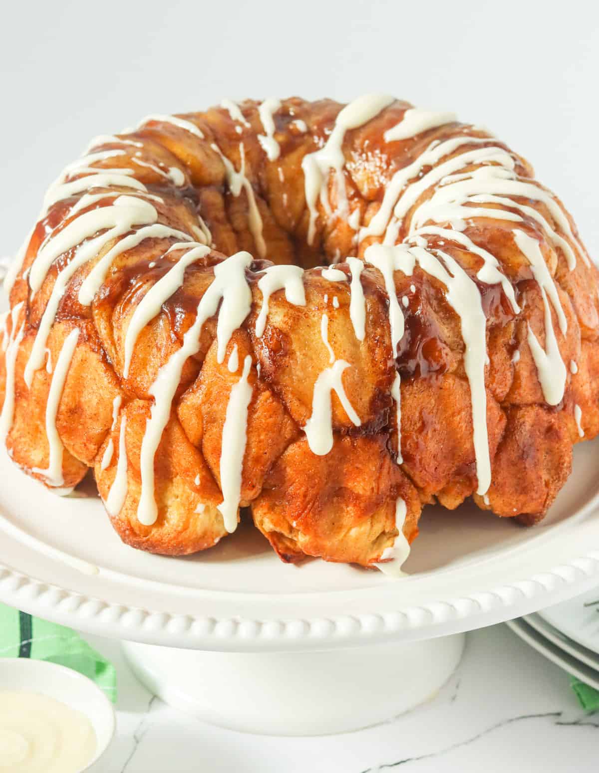 Cinnamon roll monkey bread for a sweet, shareable, made-from-scratch treat