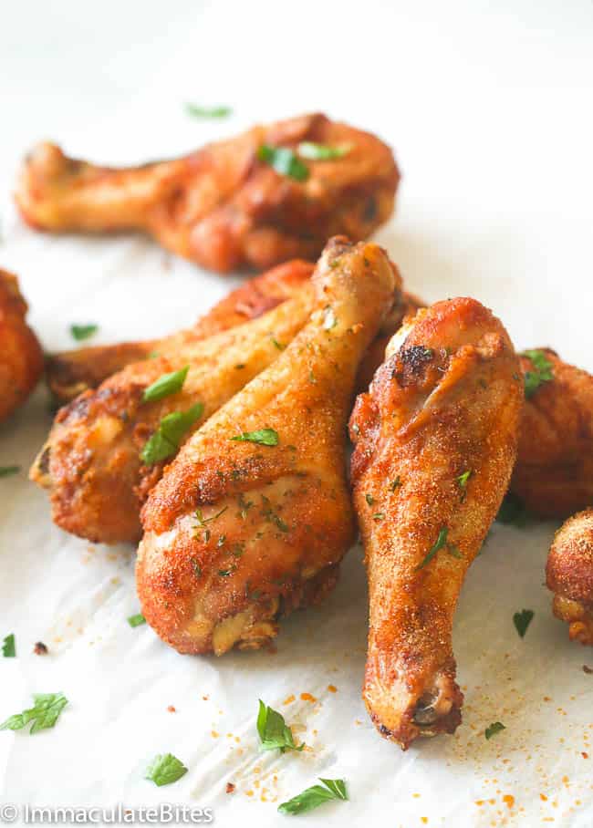 Baked Crispy Chicken Legs